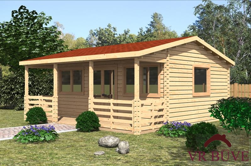 Дачные дома DD9 — 36 m²
