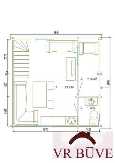 Дачные дома AVR Elvaro — 56 m²