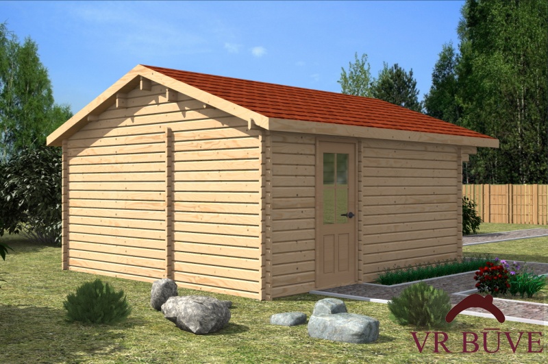 Dārza mājas AVR Flora — 19.2 m²