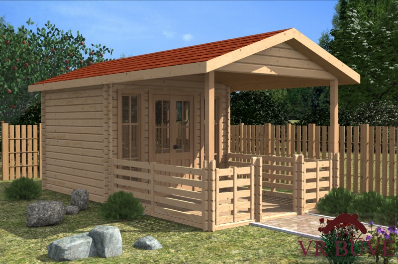 Dārza mājas AVR Rovia — 24 m²