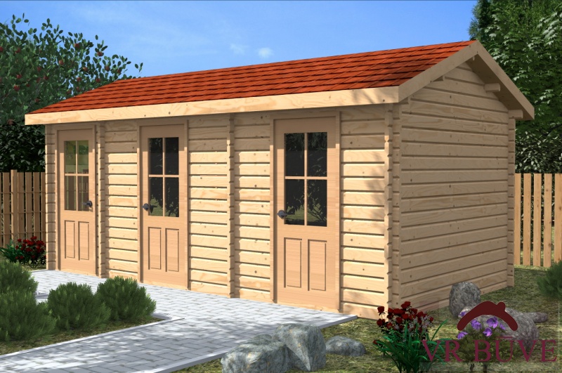 Dārza mājas AVR Taron — 18 m²