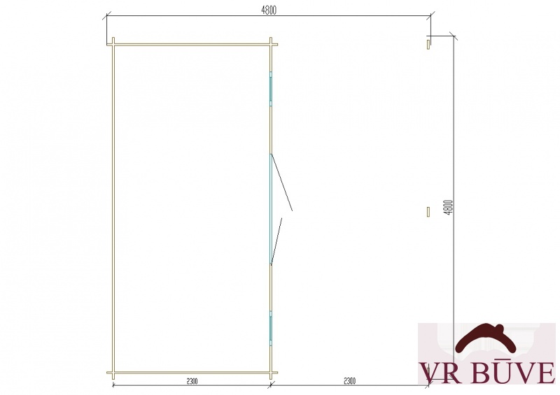 Садовые дома AVR Elva — 23 m²