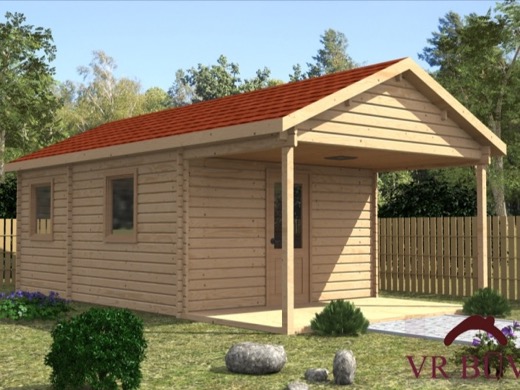 Koka vasarnīcas AVR Nelon — 36 m²