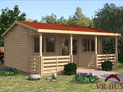 Koka vasarnīcas DD9 — 36 m²