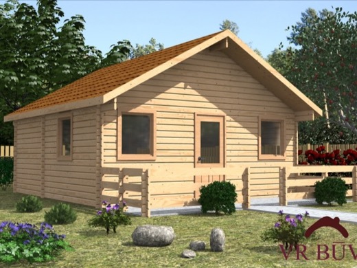Koka vasarnīcas AVR Arvena — 36 m²