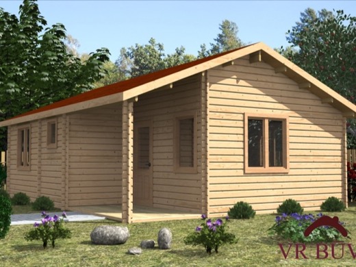Koka vasarnīcas AVR Viona — 48 m²