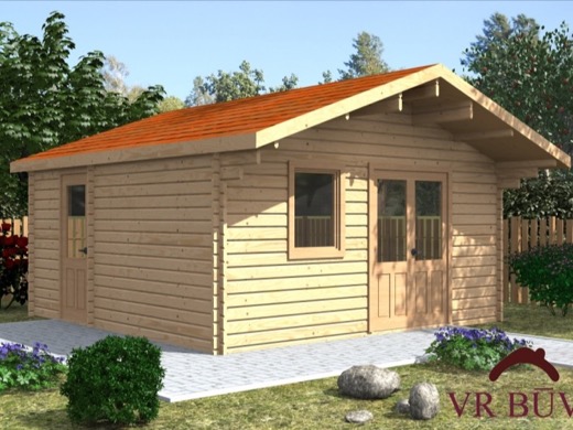 Koka vasarnīcas DD8 — 23 m²