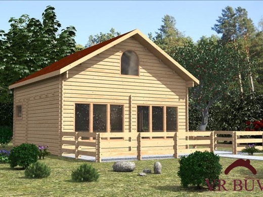 Koka vasarnīcas AVR Lerona — 56 m²