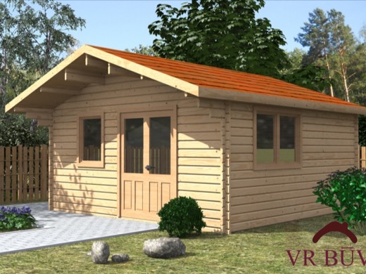 Koka vasarnīcas AVR Tivo — 16 m²