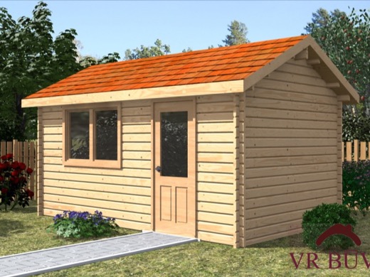 Koka vasarnīcas AVR Sano 2 — 14.4 m²