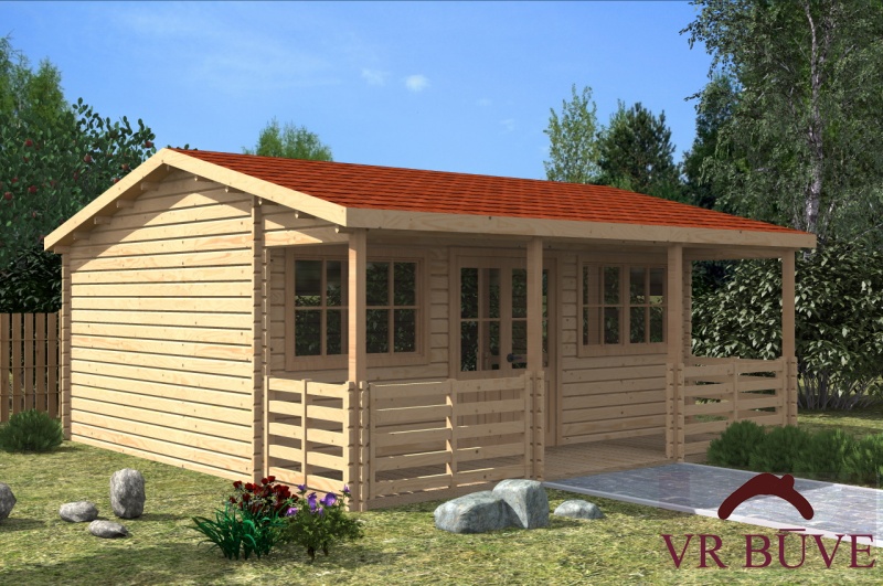Dārza mājas AVR Virena 2 — 23 m²