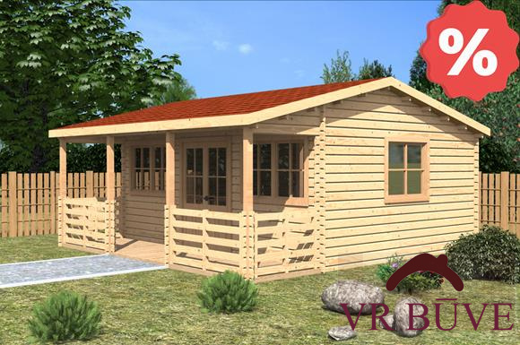 Dārza mājas AVR Virena 2 — 23 m²