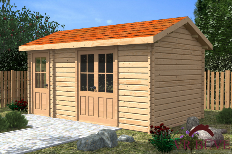 Dārza mājas AVR Taro — 14.4 m²