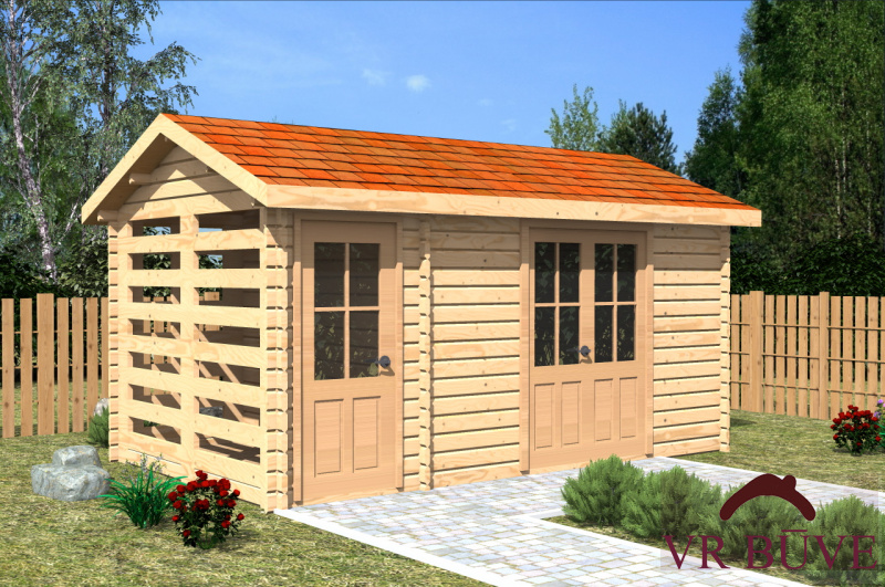 Dārza mājas AVR Taro — 14.4 m²