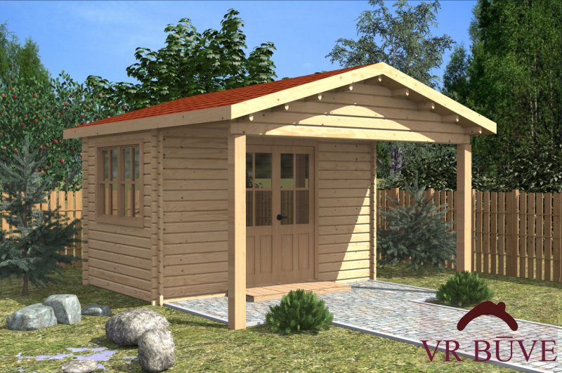 Dārza mājas AVR Lina — 8.45 m²
