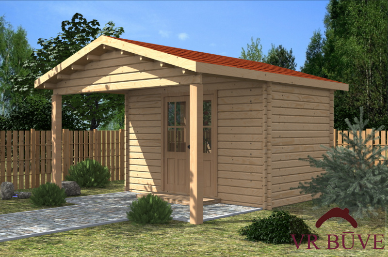 Dārza mājas AVR Lina — 8.45 m²