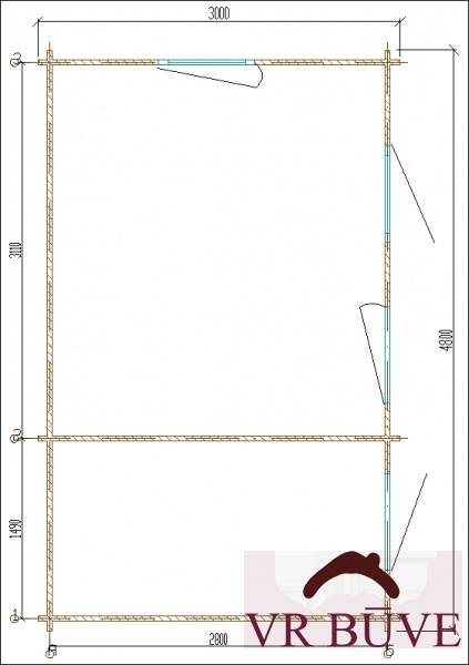 Садовые дома AVR Orva — 14.4 m²
