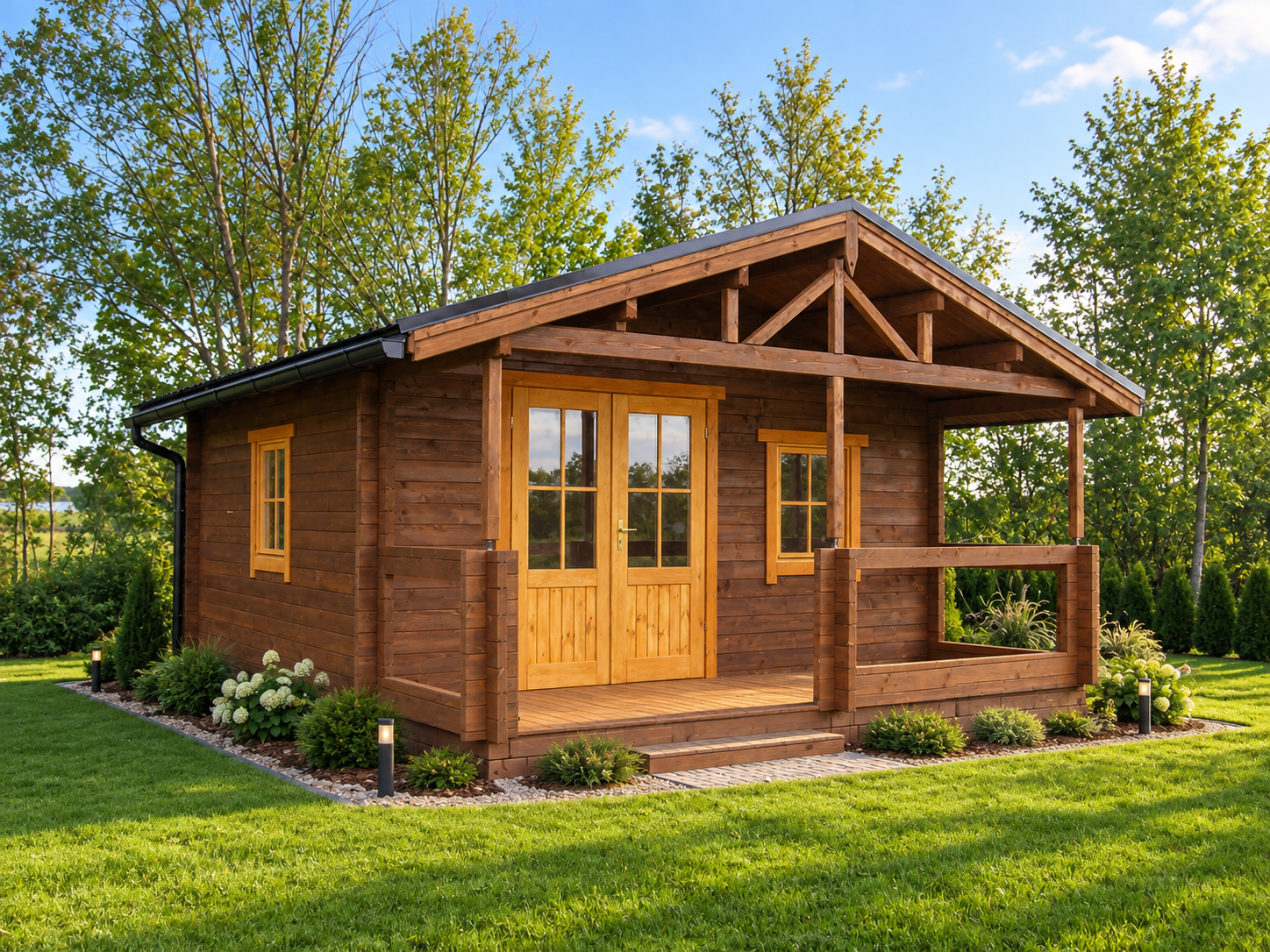 Дачные дома DD5 — 28.8 m²