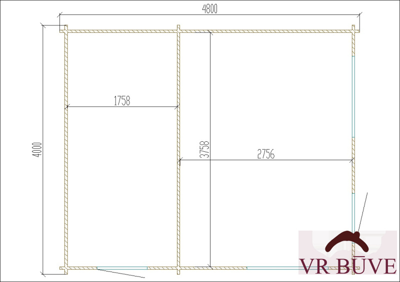 Дачные дома DD6 — 19.2 m²