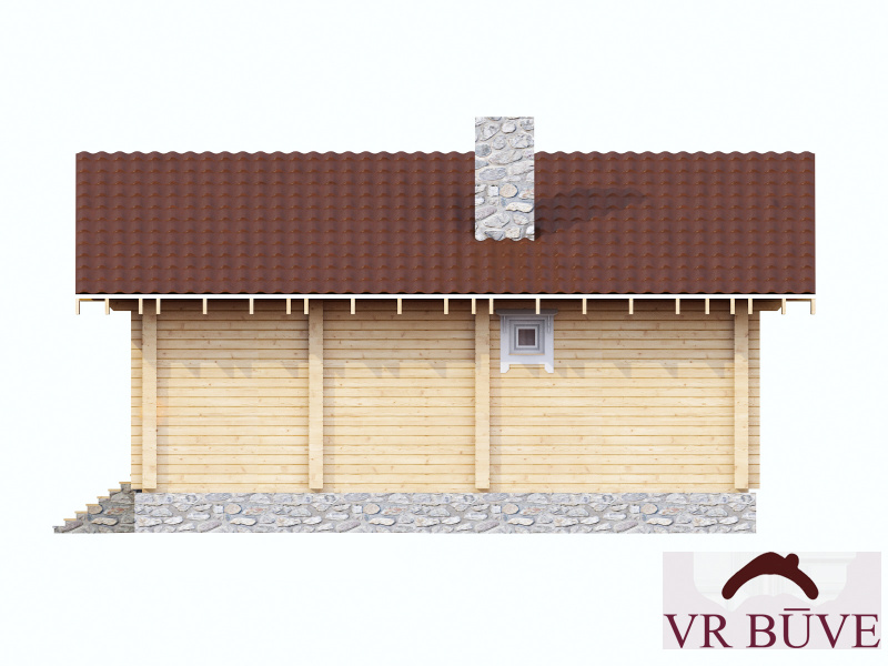 Дачные дома Жилой дом проект D60 — 60 m²