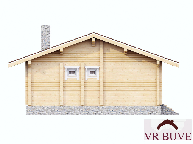 Дачные дома Жилой дом проект D60 — 60 m²