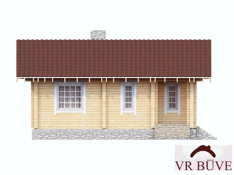 Дачные дома Жилой дом проект D60 — 60 m²