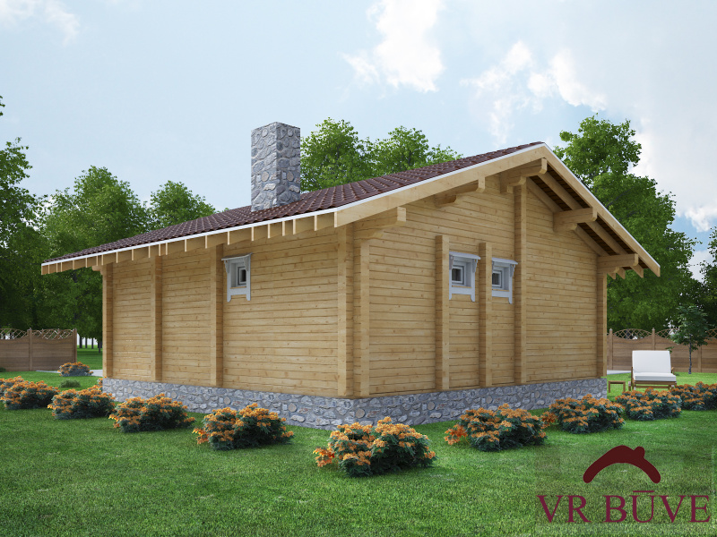 Дачные дома Жилой дом проект D60 — 60 m²