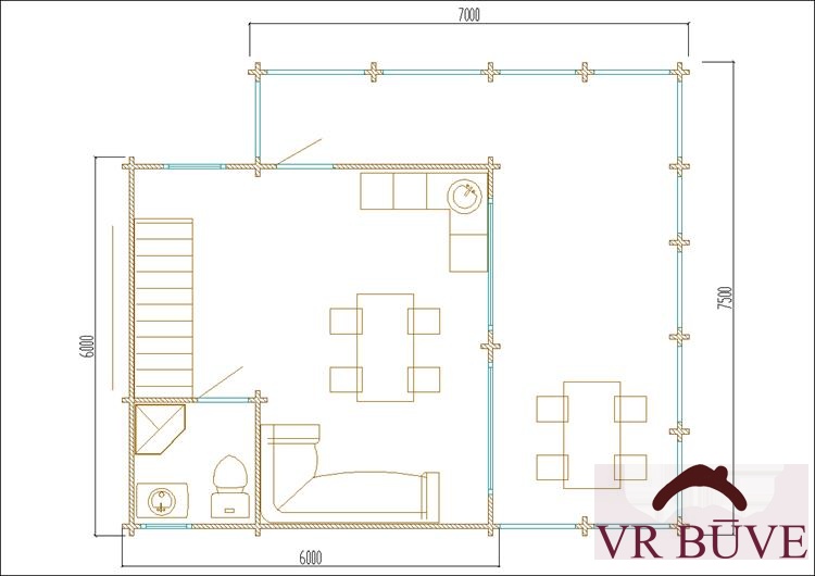 Дачные дома AVR Lerona — 56 m²
