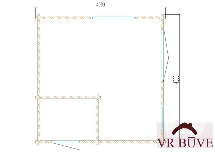 Дачные дома AVR Tivo — 16 m²