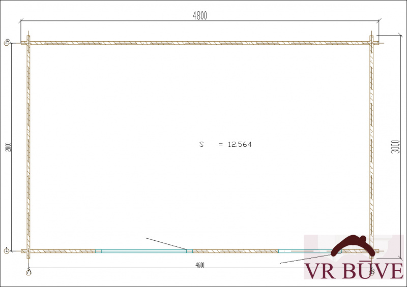 Дачные дома AVR Sano 2 — 14.4 m²