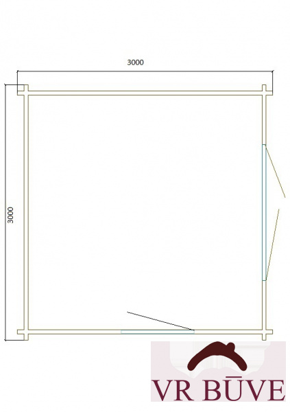 Садовые дома AVR Rova — 9 m²