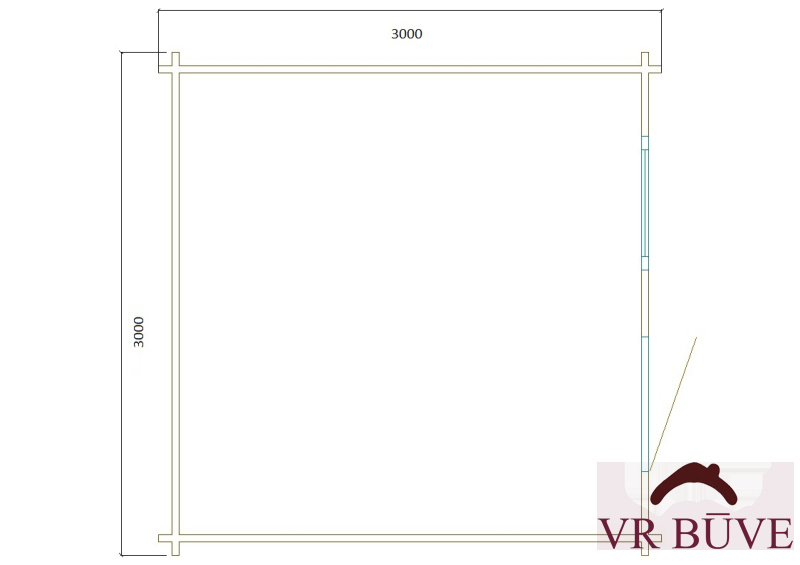 Дачные дома AVR Tero — 9 m²