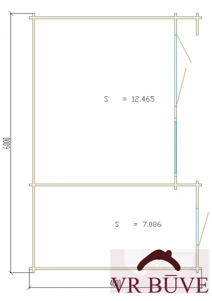 Dārza mājas AVR Arvon — 24 m²