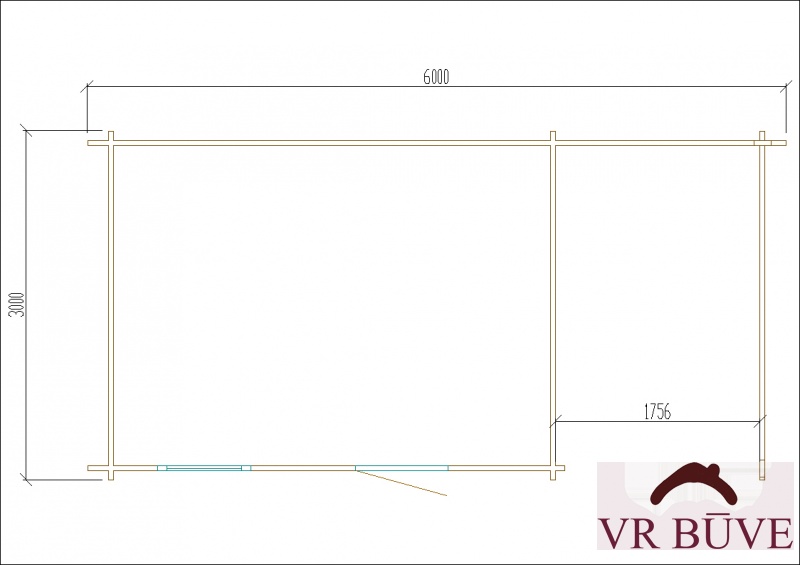 Dārza mājas AVR Lumora — 18 m²